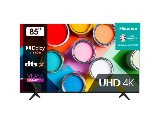 4K (Ultra HD) Smart телевизор HISENSE 85A6BG